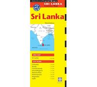 Sri Lanka Travel Map Third Edition