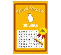 Sri Lanka Word Search Puzzle Book: Easy to read print | 6x9 inches | 35 Puzzles, 315 Words, 53 Pages | Gift for Country & Geography Lovers, Vacations, Road Trips, Holidays, & Free Time