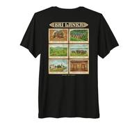 Sri Lankan Roots Ceylon Landmarks Sigiriya Travel Pride Premium T-Shirt