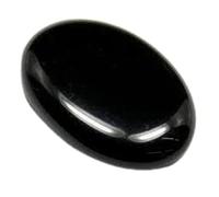 SRI RAM GEMS 10.25 Ratti Sulemani Hakik Stone Original Certified Natural Black Hakik Gemstone for Men and Women Free Size Gemstone Hakik