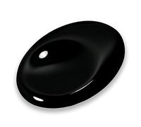 SRI RAM GEMS 12.25 Ratti 11.45 Carat Sulemani Chapikstone, Original Certified Natural Black Onyx Gemstone for Men and Women, Free Size, Gemstone, Hakik, Free Size, Gemstone,