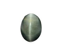 SRI RAM GEMS Cat's Eye) 11.22 Ratti Certified Original Natural Lesunia Lehsuniya Loose Gemstone for Women and Men, Free Size, Gemstone, Cat's Eye, Free Size, Gemstone