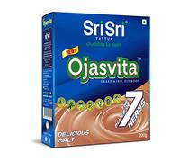 Sri Sri Tattva Ojasvita Malt Powder - Drink Mix for Sharp Mind & Healthy Body - 200g