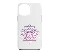 Sri Yantra Hindu Tantra Flower of Life Case for iPhone 13 Pro Max