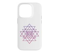 Sri Yantra Hindu Tantra Flower of Life Case for iPhone 14 Pro