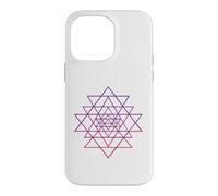 Sri Yantra Hindu Tantra Flower of Life Case for iPhone 14 Pro Max
