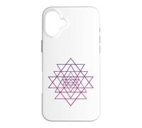 Sri Yantra Hindu Tantra Flower of Life Case for iPhone 16 Plus