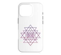 Sri Yantra Hindu Tantra Flower of Life Case for iPhone 16 Pro