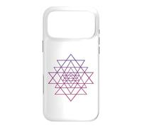 Sri Yantra Hindu Tantra Flower of Life Case for iPhone 17 Pro Max