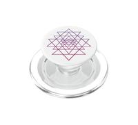 Sri Yantra Hindu Tantra Flower of Life PopSockets PopGrip for MagSafe
