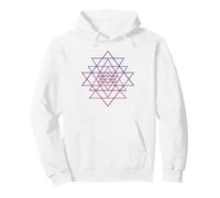 Sri Yantra Hindu Tantra Flower of Life Pullover Hoodie