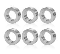 SRIAOO 43037-01 Caster Yoke Wheel Spacer - 6-Pack, Compatible with Scag, Exmark, John Deere, Wright Mfg., Lesco, and More - Replacement for Front Caster Wheel Assemblies
