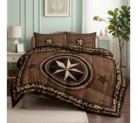 Srigzcaly 3 Pieces Vintage Reversible Duvet King 220x240cm
