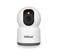 SriHome Security Camera Indoor, 4 MP 1080P WiFi Home Surveillance Camera with Phone App, Night Vision, 2 Way Audio, Privacy Garden, Baby, Pets and Nanny Monitor