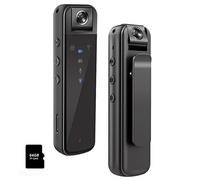 SRIKEKL 1080P Body Camera with Audio and Video, Support 5-6 Hours Recording, WIFI Hotspot,Mini Body Cam for Daily Record, Indoor/Outdoor, Law Enforcment(64GB)