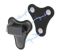 SRIKEKL Body Camera Mount, Universal Magnetic Suction Back Clip with 6pcs Strong Magnets Fit for All Models Body Cam, Police Body Camera Magnet Mount Support 45° Angle Adjustable, Stick to Clothes