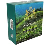SRILUXE - Premium Quality Ceylon Green Tea Bags Exquisite Taste and Aroma | Brew Hot, Iced Tea or Kombucha Tea (Green, 100 Tea Bags)