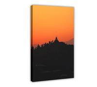 Srinagar, Jammu And Kashmir Art Print Canvas Poster Bedroom Decor Landscape Office Room Decor Gift 20x30inch(50x75cm)
