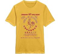 Sriracha Hot Chili Sauce - Huy Fong Foods Mens T Shirt Yellow M