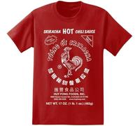 Sriracha Hot Chili Sauce Irwindale Red Men's T-Shirt New