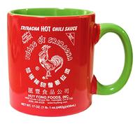Sriracha Hot Sauce Mug, 590ml, Red and Green