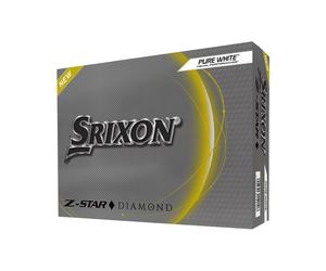 Srixon 2023 Z-Star Diamond 2 Golf Balls - White (Doz)