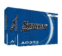 SRIXON 2025 AD333 GOLF BALLS - WHITE - DOUBLE DOZEN