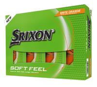 SRIXON 2025 SOFT FEEL GOLF BALLS - BRITE ORANGE