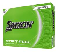 SRIXON 2025 SOFT FEEL GOLF BALLS - WHITE - 1 Dozen