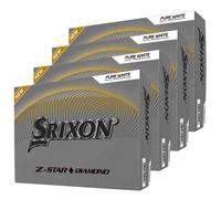 SRIXON 2026 Z-STAR DIAMOND GOLF BALLS - WHITE - 4 FOR 3 PERSONALISED