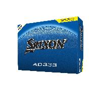 Srixon AD333 12 (DZ) Golf Balls - Yellow