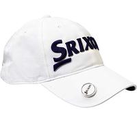 Srixon Ball Marker Cap, Golf Cap 2023 (White/Black), Black/White, One Size