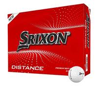 Srixon Distance 10 {NEW MODEL} - Dozen Golf Balls - High Velocity and Responsive Feel - Resistant and Durable - Premium Golf Accessories and Golf Gifts, White