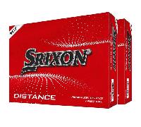 SRIXON DISTANCE GOLF BALLS - WHITE - DOUBLE DOZEN