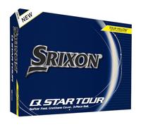 Srixon, New Q-Star Tour 5 2024 - Dozen Golf Balls - Soft Feel, Spin, Performance and Power - 3 Pieces - Urethane - Premium Golf Accessories and Golf Gifts, Yellow