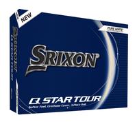Srixon, New Q-Star Tour 5 2024 - Dozen Golf Balls - Soft Feel, Spin, Performance and Power - 3 Pieces - Urethane - Premium Golf Accessories and Golf