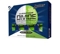 Srixon Q-Star Divide White/Lime Golf Balls