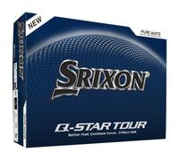 Srixon Q-STAR TOUR Golf Ball with Ultra-Thin High-End Urethane Cover | Spin Skin+ New Generation | Soft Feel | FastLayer Core Technology |12 Pieces | White