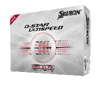 Srixon Q-Star Ultispeed Track Golf Balls, White