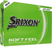 Srixon SOFT FEEL_13 & 14 Ultra-soft and long distance golf balls| Stable trajec