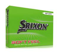 Srixon Soft Feel 13 - Dozen Golf Balls - Distance and Low Compression Golf Balls - Golf Gifts and Golf Accessories, White