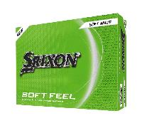 Srixon SOFT FEEL_14 Ultra-soft and long distance golf balls| Stable trajectory and controlled spin| Premium feel and control around the green| Yellow/White