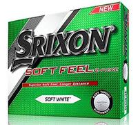 Srixon Soft Feel Golf Balls, White, One Dozen (2016 Version)