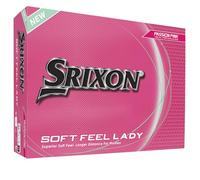 Srixon SOFT FEEL LADY Golf ball for ladies |Low compression and easy high launch|Ultra-soft feel |Ideal for moderate swings and increased precision