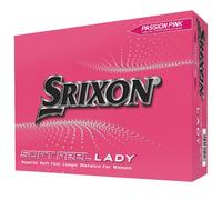 SRIXON SOFT FEEL LADY GOLF BALLS - PASSION PINK