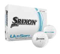 Srixon Golf Balls Ultisoft 2025 – Ultra Soft, Low Compression, FastLayer Core – White 1 Dozen