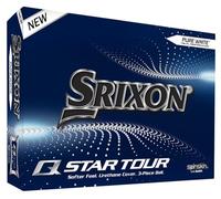 Srixon Unisex Q-star Tour 4 Golf Ball, White, Dozen UK