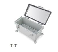 SRJQXH Junction Box Waterproof 210 x 110 x 100 mm, Waterproof Junction Box IP66 Waterproof and Dustproof, Outdoor Junction Box, Waterproof Junction Box Outdoor for Protect Signal Systems