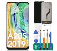 SRJTEK Compatible for Samsung Galaxy A20s LCD Display Touch Screen Matrix Replacement Parts for A207 A2070 SM-A207F Assembly Kits (Original Black No Frame)
