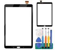 SRJTEK Compatible for Samsung Galaxy T560 Touch Screen T561 Replacement Parts SM-T561 SM-T560NU Touchscreen Sensor Digitizer Kits (Black No Frame)